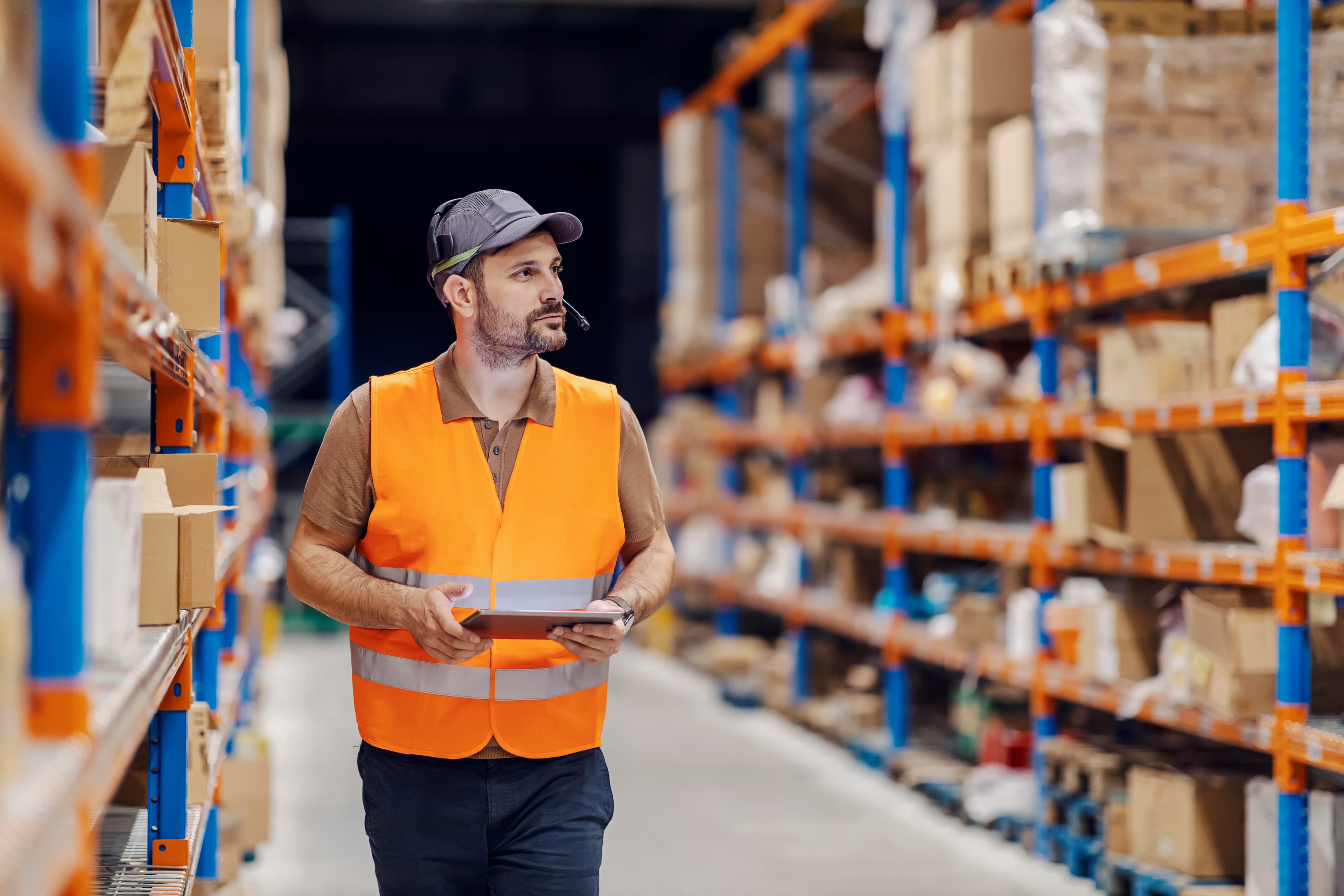 Industrial construction site